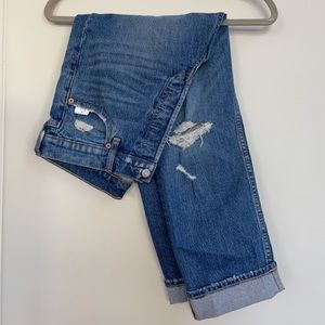 Gap Cheeky Straight High Rise Jeans